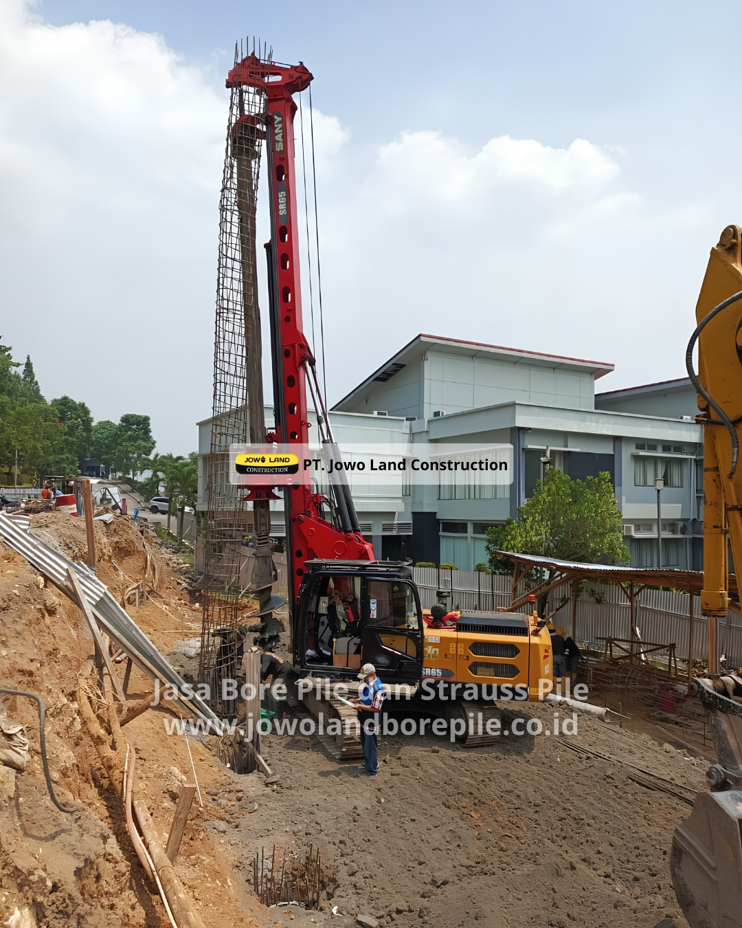 Kontraktor Bore Pile oleh PT. Jowo Land Construction